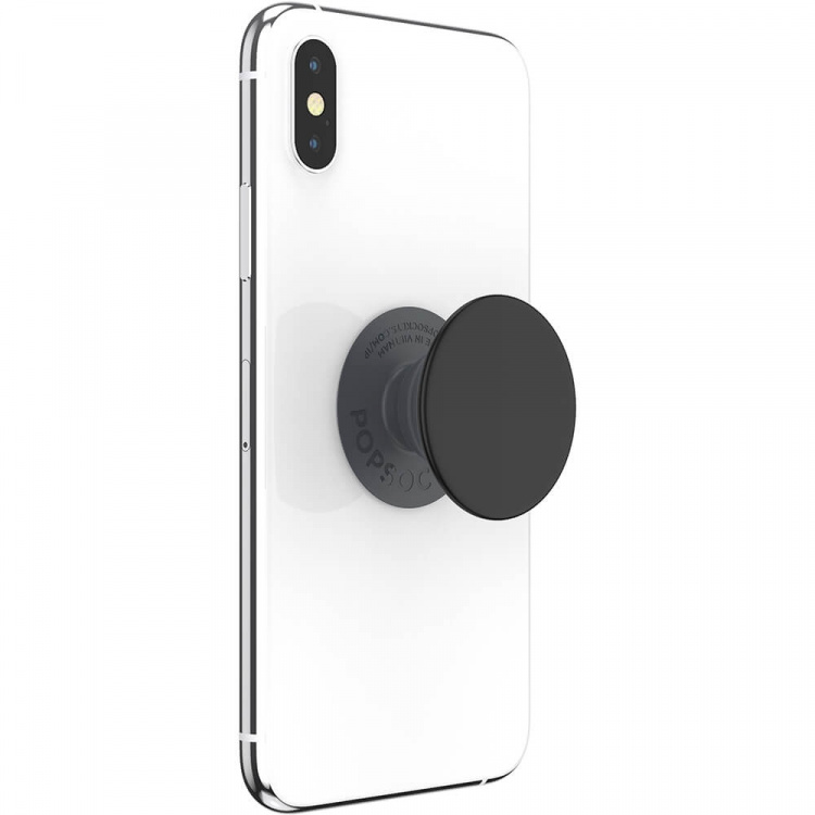POPSOCKETS Basic Black Grip Jalustatoiminnolla Basic