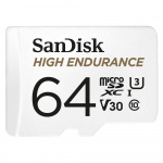 SANDISK Muistikortti MicroSDXC 64GB High Endurance adapterilla