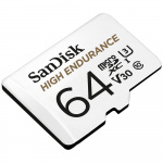 SANDISK Muistikortti MicroSDXC 64GB High Endurance adapterilla