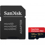 SANDISK MicroSDXC Extreme Pro 128GB 200MB/s A2 C10 V30 UHS-I SANDISK MicroSDXC Extreme Pro 128GB 200MB/s A2 C10 V30 UHS-I