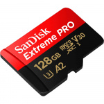 SANDISK MicroSDXC Extreme Pro 128GB 200MB/s A2 C10 V30 UHS-I SANDISK MicroSDXC Extreme Pro 128GB 200MB/s A2 C10 V30 UHS-I