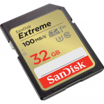 SanDisk SDHC Extreme 32GB 100MB/s UHS-I C10 V30 U3 SDHC Extreme 32GB 100MB/s UHS-I C10 V30 U3