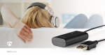 Nedis Bluetooth®-lähetin | Tuloliitäntä: 1x AUX / 1x USB | SBC | Enintään 1 laite | Musta
