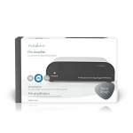 Nedis Esivahvistin | Audio- / video- / datayhteyksien syöttö: 1x RCA | Audio- / video- / datayhteyksien ulostulo: 1x RCA | 2 Kanavaa | Levysoitin / Phono | Automaattinen | Musta Nedis Esivahvistin | Audio- / video- / datayhteyksien syöttö: 1x RCA | Audio- / video- / datayhteyksien ulostulo: 1x RCA | 2 Kanavaa | Levysoitin / Phono | Automaattinen | Musta