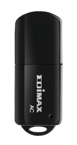 Edimax Langaton USB-sovitin AC600 2.4/5 GHz (Dual Band) Musta Edimax Langaton USB-sovitin AC600 2.4/5 GHz (Dual Band) Musta