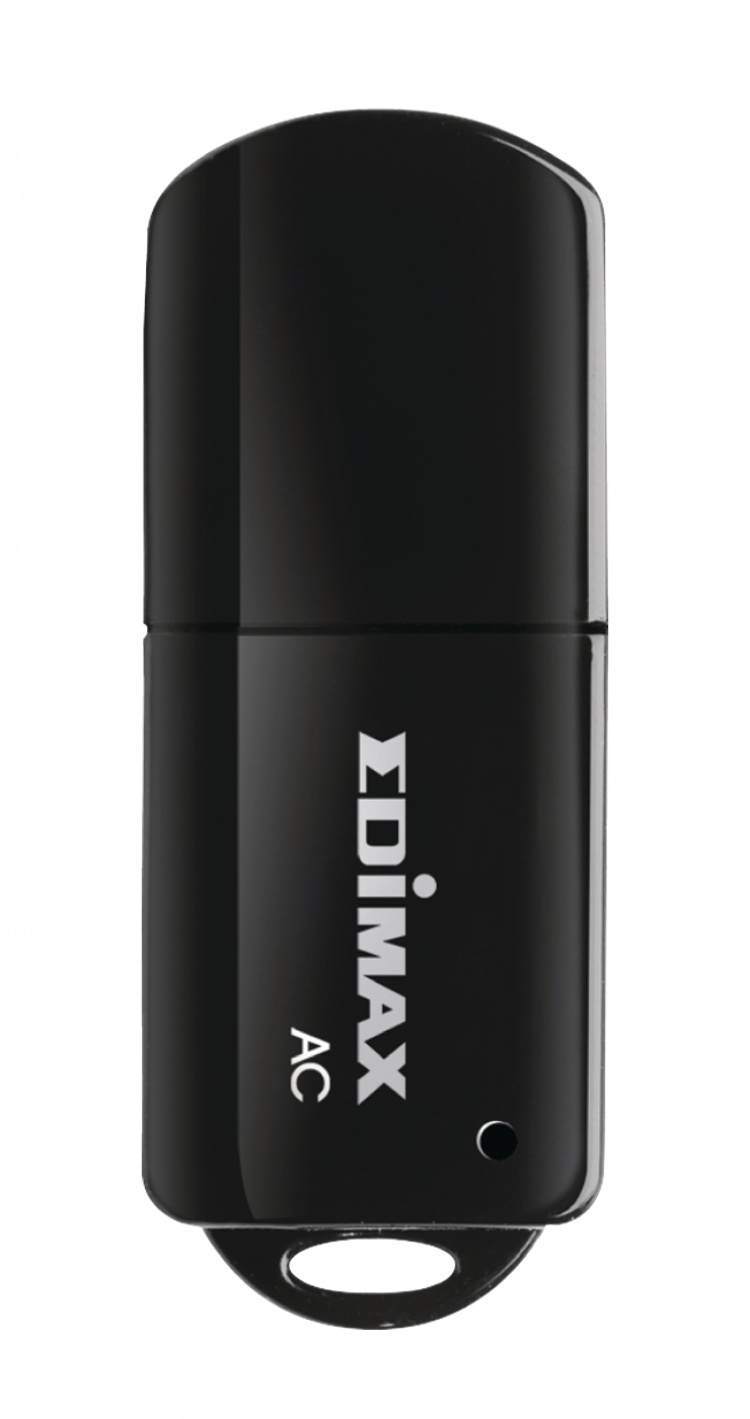 Edimax Langaton USB-sovitin AC600 2.4/5 GHz (Dual Band) Musta Edimax Langaton USB-sovitin AC600 2.4/5 GHz (Dual Band) Musta