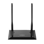 Edimax 4-in-1 N300 Wi-Fi-reititin, tukiasema, kantaman pidentäjä, Wi-Fi-silta ja WISP Black Edimax 4-in-1 N300 Wi-Fi-reititin, tukiasema, kantaman pidentäjä, Wi-Fi-silta ja WISP Black