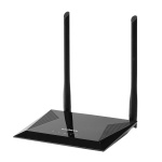 Edimax 4-in-1 N300 Wi-Fi-reititin, tukiasema, kantaman pidentäjä, Wi-Fi-silta ja WISP Black Edimax 4-in-1 N300 Wi-Fi-reititin, tukiasema, kantaman pidentäjä, Wi-Fi-silta ja WISP Black