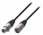 Tasker Kaiutinkaapeli XLR 3-Pin Uros - XLR 3-Pin Naaras 3.00 m Musta Tasker Kaiutinkaapeli XLR 3-Pin Uros - XLR 3-Pin Naaras 3.00 m Musta