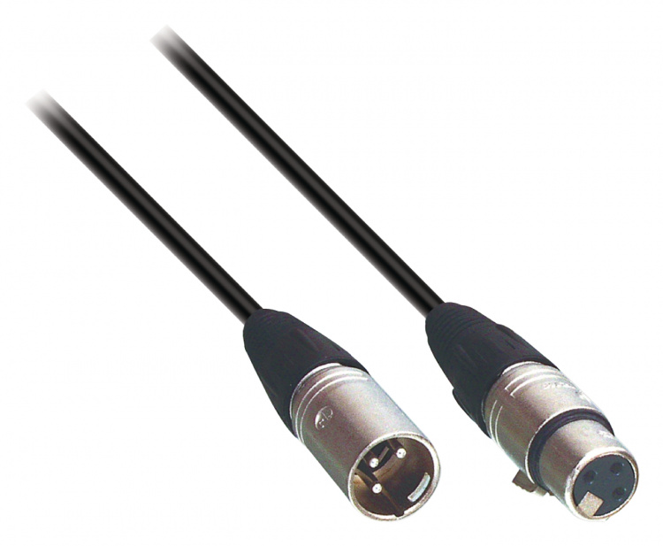 Tasker Kaiutinkaapeli XLR 3-Pin Uros - XLR 3-Pin Naaras 3.00 m Musta Tasker Kaiutinkaapeli XLR 3-Pin Uros - XLR 3-Pin Naaras 3.00 m Musta