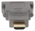 Bandridge High Speed HDMI Sovitin HDMI-Liitin - DVI-D 24 + 1-Pin Naaras Harmaa