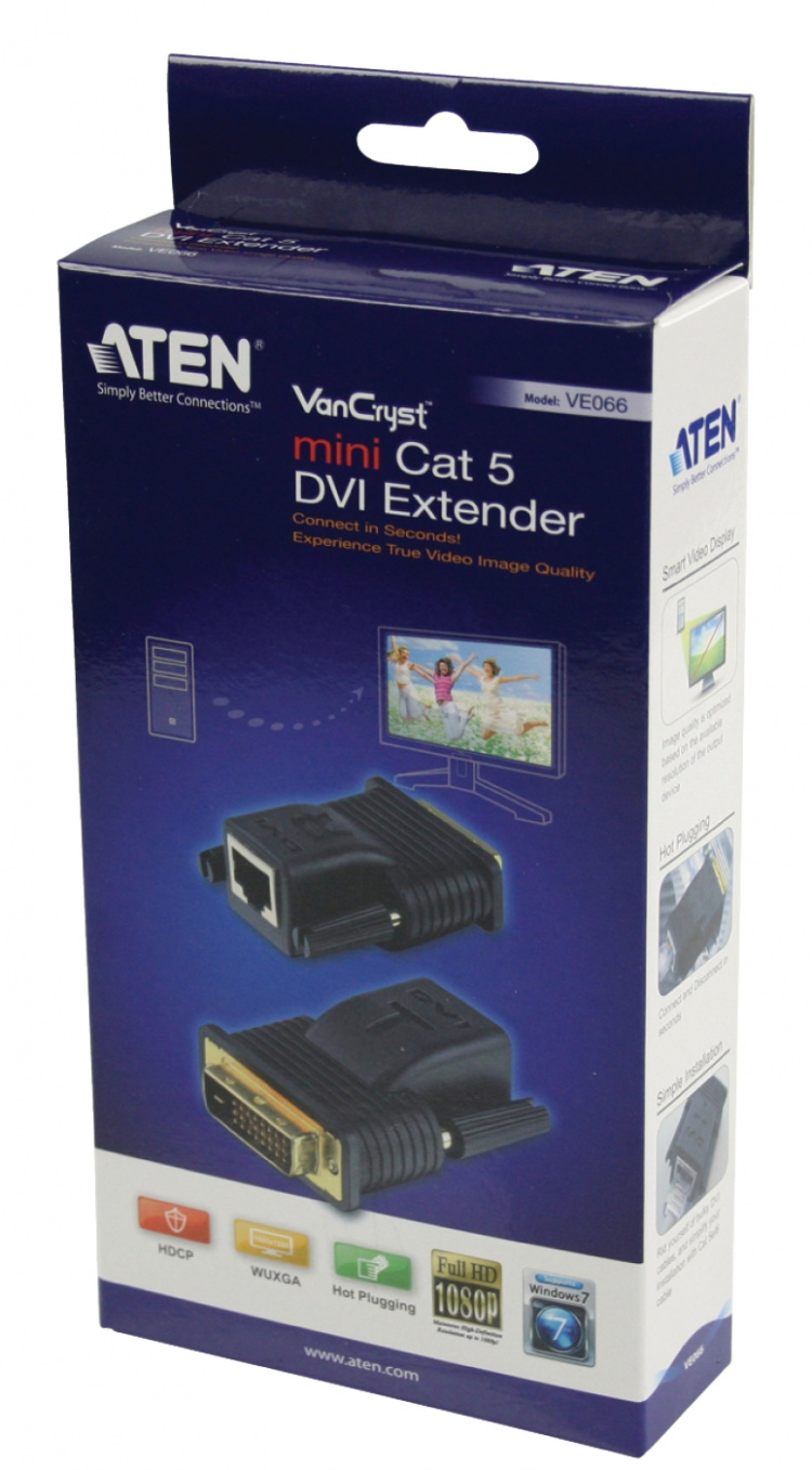 aten DVI Cat5 Jatkaja 15 m