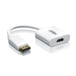 aten DisplayPort Kaapeli DisplayPort Uros - HDMI Naaras 0.15 m Valkoinen