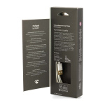 Nedis Lightning Kaapeli | USB 2.0 | Apple Lightning 8-Pin | USB-A Uros | 480 Mbps | Kullattu | 2.00 m | Pyöreä | Nailon / Punottu | Alumiini | Laatikko kannella ja ikkunalla