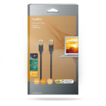 Nedis CAT6 Verkkokaapeli | RJ45 uros | RJ45 uros | F/UTP | 5.00 m | Pyöreä | LSZH / PVC | Antrasiitti | Ikkunallinen laatikko Nedis CAT6 Verkkokaapeli | RJ45 uros | RJ45 uros | F/UTP | 5.00 m | Pyöreä | LSZH / PVC | Antrasiitti | Ikkunallinen laatikko