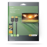 Nedis High Speed ​​HDMI ™ Kaapeli Ethernet | HDMI™ liitin | HDMI™ liitin | 4K@30Hz | ARC | 10.2 Gbps | 20.0 m | Pyöreä | PVC | Antrasiitti | Laatikko