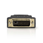 Nedis HDMI™ -sovitin | HDMI™ Ulostulo | DVI-D 24+1-Pin Uros | Kullattu | Suora | PVC | Antrasiitti | 1 kpl | Ikkunallinen laatikko Nedis HDMI™ -sovitin | HDMI™ Ulostulo | DVI-D 24+1-Pin Uros | Kullattu | Suora | PVC | Antrasiitti | 1 kpl | Ikkunallinen laatikko