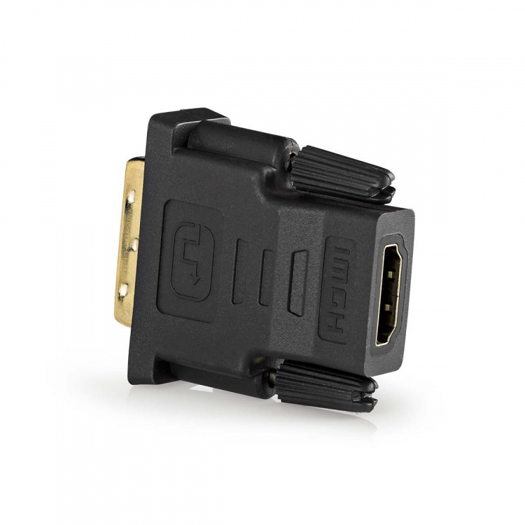 Nedis HDMI™ -sovitin | HDMI™ Ulostulo | DVI-D 24+1-Pin Uros | Kullattu | Suora | PVC | Antrasiitti | 1 kpl | Ikkunallinen laatikko Nedis HDMI™ -sovitin | HDMI™ Ulostulo | DVI-D 24+1-Pin Uros | Kullattu | Suora | PVC | Antrasiitti | 1 kpl | Ikkunallinen laatikko