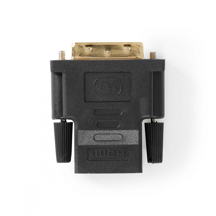Nedis HDMI™ -sovitin | HDMI™ Ulostulo | DVI-D 24+1-Pin Uros | Kullattu | Suora | PVC | Antrasiitti | 1 kpl | Ikkunallinen laatikko Nedis HDMI™ -sovitin | HDMI™ Ulostulo | DVI-D 24+1-Pin Uros | Kullattu | Suora | PVC | Antrasiitti | 1 kpl | Ikkunallinen laatikko
