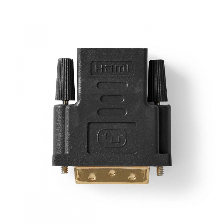 Nedis HDMI™ -sovitin | HDMI™ Ulostulo | DVI-D 24+1-Pin Uros | Kullattu | Suora | PVC | Antrasiitti | 1 kpl | Ikkunallinen laatikko Nedis HDMI™ -sovitin | HDMI™ Ulostulo | DVI-D 24+1-Pin Uros | Kullattu | Suora | PVC | Antrasiitti | 1 kpl | Ikkunallinen laatikko