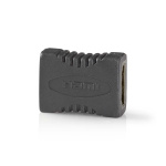 Nedis HDMI™ -sovitin | HDMI™ Ulostulo | HDMI™ Ulostulo | Kullattu | Suora | PVC | Antrasiitti | 1 kpl | Laatikko Nedis HDMI™ -sovitin | HDMI™ Ulostulo | HDMI™ Ulostulo | Kullattu | Suora | PVC | Antrasiitti | 1 kpl | Laatikko