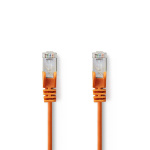 Nedis CAT5e verkkokaapeli | SF/UTP | RJ45 uros | RJ45 uros | 7.50 m | Pyöreä | PVC | Oranssi | Muovipussi Nedis CAT5e verkkokaapeli | SF/UTP | RJ45 uros | RJ45 uros | 7.50 m | Pyöreä | PVC | Oranssi | Muovipussi