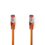 Nedis CAT6 Verkkokaapeli | RJ45 uros | RJ45 uros | S/FTP | 15.0 m | Pyöreä | LSZH | Oranssi | Kirjekuori Nedis CAT6 Verkkokaapeli | RJ45 uros | RJ45 uros | S/FTP | 15.0 m | Pyöreä | LSZH | Oranssi | Kirjekuori