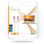 Nedis CAT6 Verkkokaapeli | RJ45 uros | RJ45 uros | S/FTP | 20.0 m | Pyöreä | LSZH | Valkoinen | Kirjekuori Nedis CAT6 Verkkokaapeli | RJ45 uros | RJ45 uros | S/FTP | 20.0 m | Pyöreä | LSZH | Valkoinen | Kirjekuori