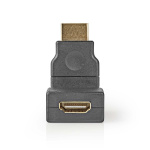 Nedis HDMI™ -sovitin | HDMI™ liitin | HDMI™ Ulostulo | Kullattu | Nivel | ABS-Muovi | Musta | 1 kpl | Kirjekuori