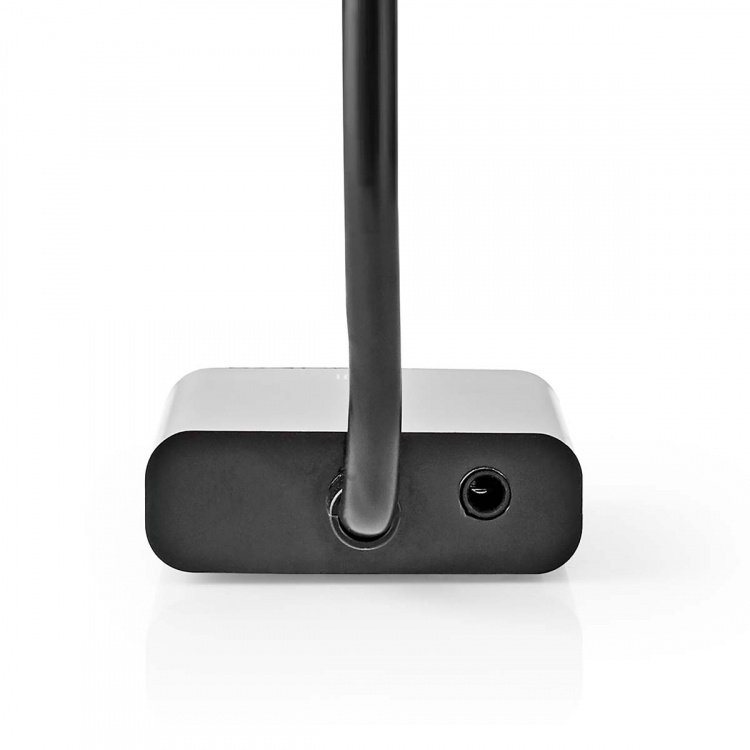 Nedis HDMI™ -sovitin | HDMI™ liitin | VGA Naaras / 3.5 mm naaras | Niklattu | Suora | PVC | Musta | 1 kpl | Laatikko