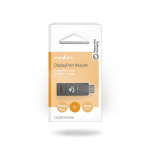 Nedis DisplayPort-sovitin | DisplayPort uros | HDMI™ Ulostulo | 1080p@60Hz | Niklattu | Suora | Pyöreä | ABS | ABS-Muovi | Musta | Laatikko Nedis DisplayPort-sovitin | DisplayPort uros | HDMI™ Ulostulo | 1080p@60Hz | Niklattu | Suora | Pyöreä | ABS | ABS-Muovi | Musta | Laatikko