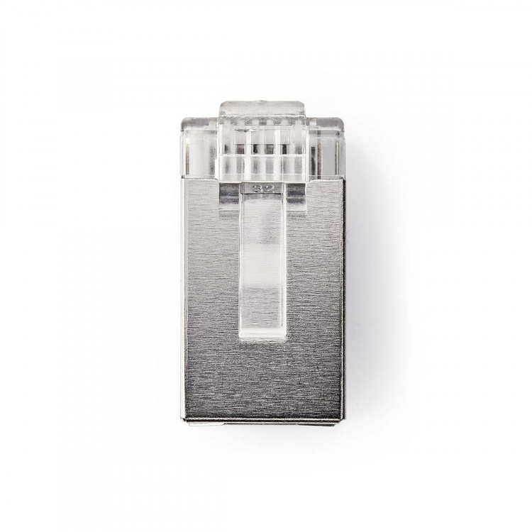 Nedis RJ45-liitin | Uros | Kiinteä STP CAT5 | Suora | Kullattu | 10 kpl | PVC | Läpikuultava | Laatikko Nedis RJ45-liitin | Uros | Kiinteä STP CAT5 | Suora | Kullattu | 10 kpl | PVC | Läpikuultava | Laatikko