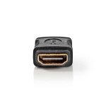 Nedis HDMI™ -sovitin | HDMI™ Ulostulo | HDMI™ Ulostulo | Kullattu | Suora | ABS-Muovi | Musta | 1 kpl | Laatikko Nedis HDMI™ -sovitin | HDMI™ Ulostulo | HDMI™ Ulostulo | Kullattu | Suora | ABS-Muovi | Musta | 1 kpl | Laatikko