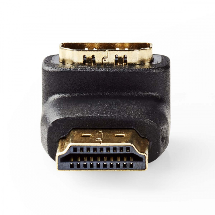 Nedis HDMI™ -sovitin | HDMI™ liitin | HDMI™ Ulostulo | Kullattu | Kulma, 90 ° | ABS-Muovi | Musta | 1 kpl | Laatikko Nedis HDMI™ -sovitin | HDMI™ liitin | HDMI™ Ulostulo | Kullattu | Kulma, 90 ° | ABS-Muovi | Musta | 1 kpl | Laatikko
