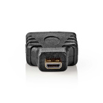 Nedis HDMI™ -sovitin | HDMI™ Micro | HDMI™ Ulostulo | Kullattu | Suora | ABS-Muovi | Musta | 1 kpl | Laatikko Nedis HDMI™ -sovitin | HDMI™ Micro | HDMI™ Ulostulo | Kullattu | Suora | ABS-Muovi | Musta | 1 kpl | Laatikko