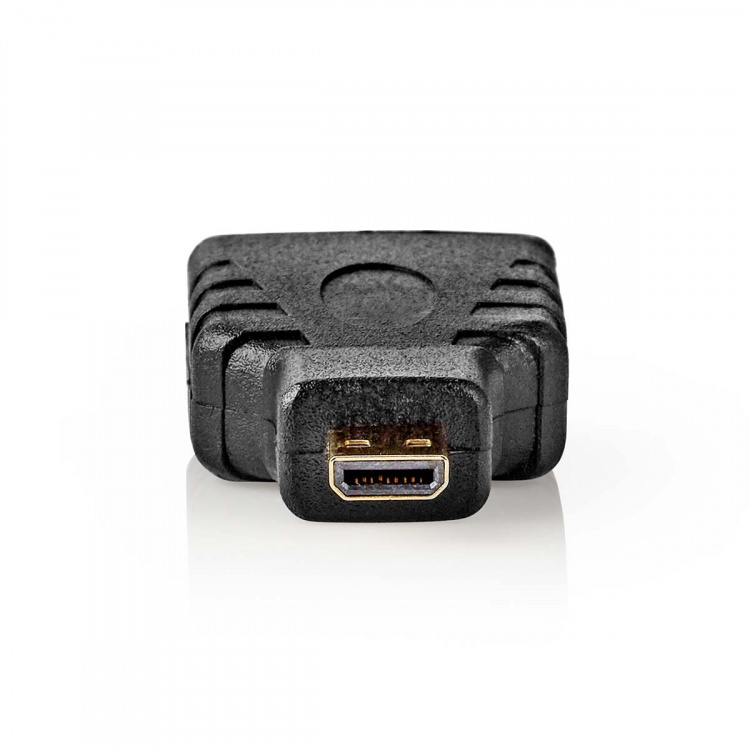 Nedis HDMI™ -sovitin | HDMI™ Micro | HDMI™ Ulostulo | Kullattu | Suora | ABS-Muovi | Musta | 1 kpl | Laatikko Nedis HDMI™ -sovitin | HDMI™ Micro | HDMI™ Ulostulo | Kullattu | Suora | ABS-Muovi | Musta | 1 kpl | Laatikko