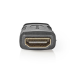 Nedis HDMI™ -sovitin | HDMI™ Micro | HDMI™ Ulostulo | Kullattu | Suora | ABS-Muovi | Musta | 1 kpl | Laatikko Nedis HDMI™ -sovitin | HDMI™ Micro | HDMI™ Ulostulo | Kullattu | Suora | ABS-Muovi | Musta | 1 kpl | Laatikko
