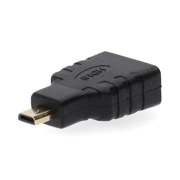 Nedis HDMI™ -sovitin | HDMI™ Micro | HDMI™ Ulostulo | Kullattu | Suora | ABS-Muovi | Musta | 1 kpl | Laatikko Nedis HDMI™ -sovitin | HDMI™ Micro | HDMI™ Ulostulo | Kullattu | Suora | ABS-Muovi | Musta | 1 kpl | Laatikko