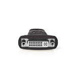 Nedis HDMI™ -sovitin | HDMI™ liitin | DVI-D 24+1-Pin Naaras | Kullattu | Suora | ABS-Muovi | Musta | 1 kpl | Laatikko