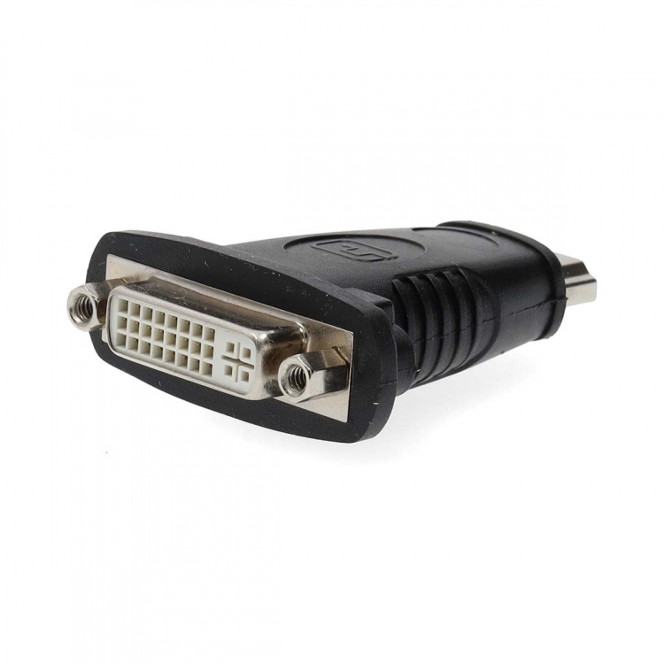 Nedis HDMI™ -sovitin | HDMI™ liitin | DVI-D 24+1-Pin Naaras | Kullattu | Suora | ABS-Muovi | Musta | 1 kpl | Laatikko
