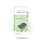 Nedis HDMI™ -sovitin | DVI-D 24+1-Pin Uros | HDMI™ Ulostulo | Niklattu | Suora | ABS-Muovi | Musta | 1 kpl | Laatikko Nedis HDMI™ -sovitin | DVI-D 24+1-Pin Uros | HDMI™ Ulostulo | Niklattu | Suora | ABS-Muovi | Musta | 1 kpl | Laatikko