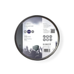 Nedis Kaiutinkaapeli | 2 x 1.50 mm² | Kupari | 100.0 m | Pyöreä | PVC | Tummanharmaa | Kela Nedis Kaiutinkaapeli | 2 x 1.50 mm² | Kupari | 100.0 m | Pyöreä | PVC | Tummanharmaa | Kela