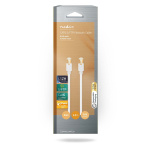 Nedis CAT6 Verkkokaapeli | RJ45 uros | RJ45 uros | S/FTP | 2.00 m | Pyöreä | LSZH / PVC | Valkoinen | Ikkunallinen laatikko Nedis CAT6 Verkkokaapeli | RJ45 uros | RJ45 uros | S/FTP | 2.00 m | Pyöreä | LSZH / PVC | Valkoinen | Ikkunallinen laatikko