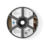 Nedis Kaiutinkaapeli | 2 x 4.00 mm² | Kupari | 15.0 m | Pyöreä | PVC | Läpikuultava | Kela