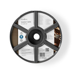 Nedis Kaiutinkaapeli | 2 x 4.00 mm² | Kupari | 25.0 m | Pyöreä | PVC | Läpikuultava | Kela Nedis Kaiutinkaapeli | 2 x 4.00 mm² | Kupari | 25.0 m | Pyöreä | PVC | Läpikuultava | Kela