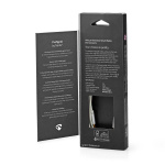 Nedis Lightning Kaapeli | USB 2.0 | Apple Lightning 8-Pin | USB-C™ Uros | 480 Mbps | Kullattu | 1.00 m | Pyöreä | Nailon / Punottu | Alumiini / Hopea | Laatikko kannella ja ikkunalla