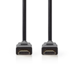 Nedis Premium High Speed HDMI ™ Kaapeli Ethernet | HDMI™ liitin | HDMI™ liitin | 4K@60Hz | 18 Gbps | 2.00 m | Pyöreä | PVC | Musta | Kirjekuori Nedis Premium High Speed HDMI ™ Kaapeli Ethernet | HDMI™ liitin | HDMI™ liitin | 4K@60Hz | 18 Gbps | 2.00 m | Pyöreä | PVC | Musta | Kirjekuori