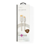 Nedis USB-C™ Sovitin | USB 3.2 Gen 1 | USB-C™ Uros | HDMI™ liitin | 4K@60Hz | 18 Gbps | 2.00 m | Pyöreä | Kullattu | Nailon / Punottu | Alumiini | Laatikko kannella ja ikkunalla Nedis USB-C™ Sovitin | USB 3.2 Gen 1 | USB-C™ Uros | HDMI™ liitin | 4K@60Hz | 18 Gbps | 2.00 m | Pyöreä | Kullattu | Nailon / Punottu | Alumiini | Laatikko kannella ja ikkunalla