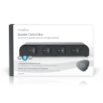 Nedis Kaiuttimen ohjausrasia | 4-Porttinen port(s) | Terminaalikiinnike | Kaiuttimen Impedanssi: 4-16 Ohm | Maksimikuorma per kanava: 200 W | Alumiini | Musta Nedis Kaiuttimen ohjausrasia | 4-Porttinen port(s) | Terminaalikiinnike | Kaiuttimen Impedanssi: 4-16 Ohm | Maksimikuorma per kanava: 200 W | Alumiini | Musta