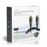 Nedis Aktiivinen Optinen High Speed HDMI-kaapeli, jossa Ethernet | HDMI™ liitin | HDMI™ liitin | 4K@60Hz | 18 Gbps | 10.0 m | Pyöreä | PVC | Musta | Pakkaus Nedis Aktiivinen Optinen High Speed HDMI-kaapeli, jossa Ethernet | HDMI™ liitin | HDMI™ liitin | 4K@60Hz | 18 Gbps | 10.0 m | Pyöreä | PVC | Musta | Pakkaus